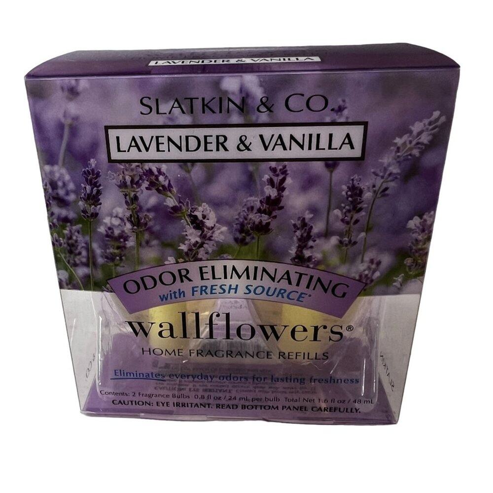 Bath & Body Works Slatkin & Co Lavender Vanilla Wallflower Diffuser Refills